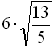 sqrt(468/5)